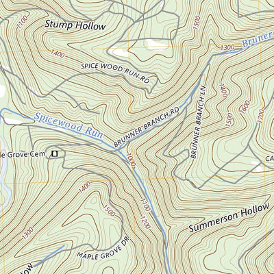 United States Geological Survey Hammersley Fork, PA (2023, 24000-Scale) digital map