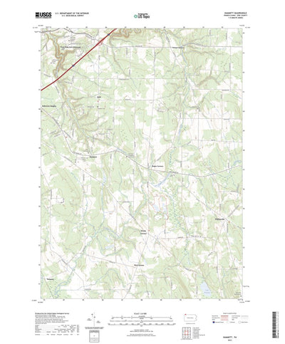 United States Geological Survey Hammett, PA (2023, 24000-Scale) digital map