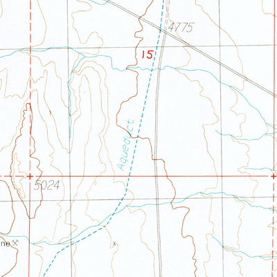 United States Geological Survey Hammil Valley, CA (1987, 24000-Scale) digital map