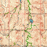 United States Geological Survey Hammon, OK (1960, 62500-Scale) digital map
