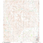 United States Geological Survey Hammon, OK (1987, 24000-Scale) digital map