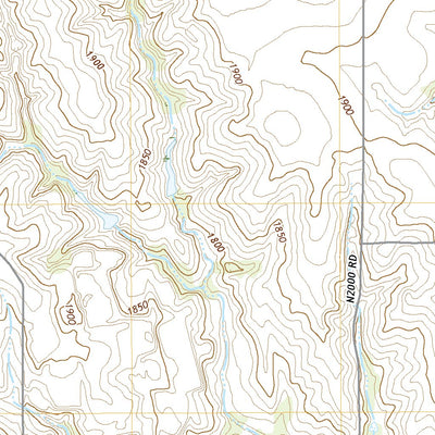 United States Geological Survey Hammon, OK (2022, 24000-Scale) digital map