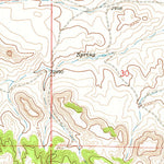 United States Geological Survey Hammond Draw, MT (1971, 24000-Scale) digital map