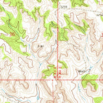 United States Geological Survey Hammond Draw, MT (1971, 24000-Scale) digital map