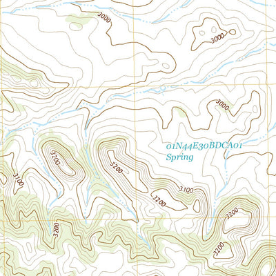 United States Geological Survey Hammond Draw, MT (2020, 24000-Scale) digital map