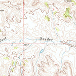 United States Geological Survey Hammond Draw NW, MT (1971, 24000-Scale) digital map
