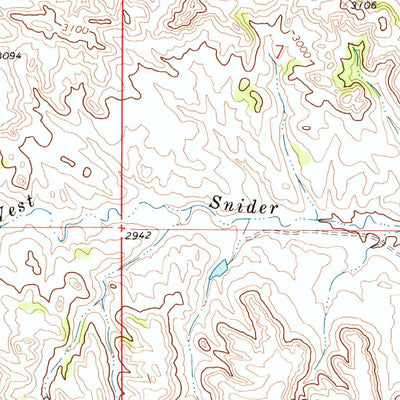 United States Geological Survey Hammond Draw NW, MT (1971, 24000-Scale) digital map
