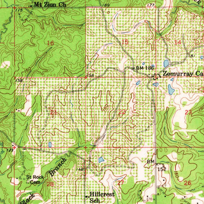United States Geological Survey Hammond, LA (1959, 62500-Scale) digital map