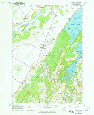 United States Geological Survey Hammond, NY (1961, 24000-Scale) digital map