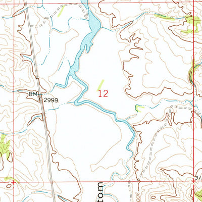 United States Geological Survey Hammond Ranch, MT (1972, 24000-Scale) digital map