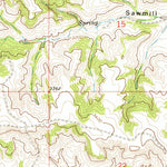 United States Geological Survey Hammond Ranch, MT (1972, 24000-Scale) digital map