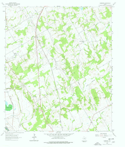 United States Geological Survey Hammond, TX (1962, 24000-Scale) digital map