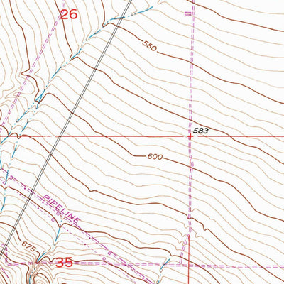United States Geological Survey Hammonds Ranch, CA (1956, 24000-Scale) digital map