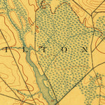 United States Geological Survey Hammonton, NJ (1898, 62500-Scale) digital map