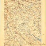 United States Geological Survey Hammonton, NJ (1900, 125000-Scale) digital map