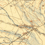 United States Geological Survey Hammonton, NJ (1900, 125000-Scale) digital map