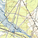 United States Geological Survey Hammonton, NJ (1942, 62500-Scale) digital map