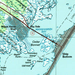 United States Geological Survey Hammonton, NJ (1984, 100000-Scale) digital map