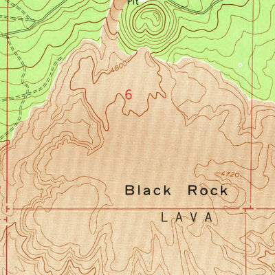 United States Geological Survey Hamner Butte, OR (1963, 24000-Scale) digital map
