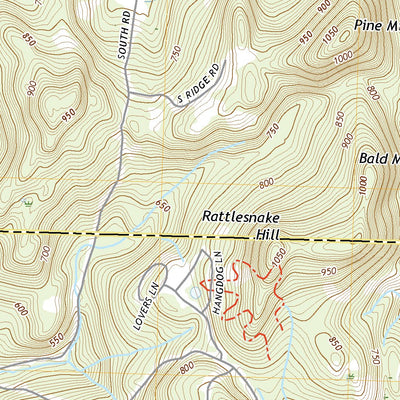 United States Geological Survey Hampden, MA (2021, 24000-Scale) digital map
