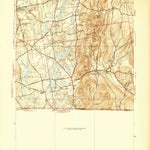 United States Geological Survey Hampden, MA-CT (1940, 31680-Scale) digital map