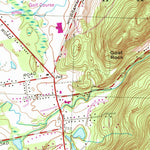 United States Geological Survey Hampden, MA-CT (1958, 25000-Scale) digital map