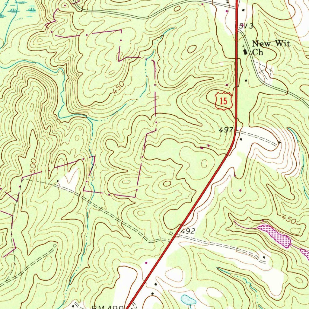 Hampden Sydney, VA (1968, 24000-Scale) Map by United States Geological ...