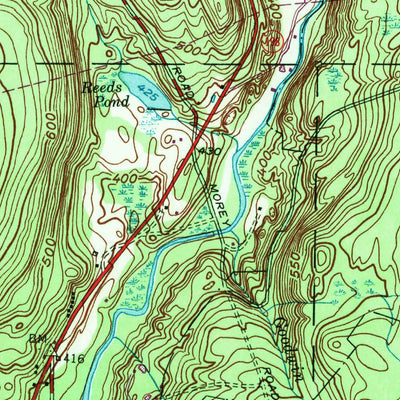 United States Geological Survey Hampton, CT (1953, 24000-Scale) digital map
