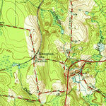 United States Geological Survey Hampton, CT (1953, 31680-Scale) digital map