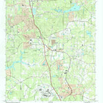 United States Geological Survey Hampton, GA (1999, 24000-Scale) digital map