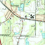 United States Geological Survey Hampton, GA (1999, 24000-Scale) digital map