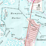 United States Geological Survey Hampton, NH-MA (1957, 24000-Scale) digital map