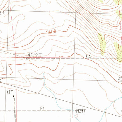 United States Geological Survey Hampton, OR (1983, 24000-Scale) digital map