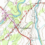United States Geological Survey Hampton, PA (1944, 24000-Scale) digital map