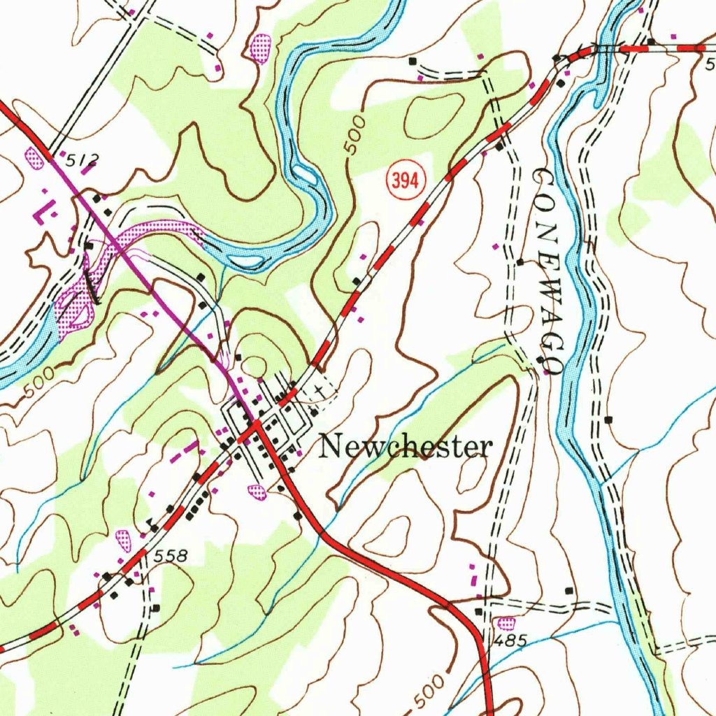 Hampton, PA (1944, 24000-Scale) Map by United States Geological Survey ...