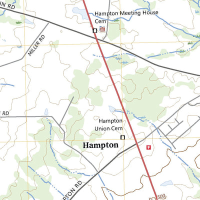 United States Geological Survey Hampton, PA (2023, 24000-Scale) digital map