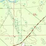 United States Geological Survey Hampton Springs, FL (1954, 24000-Scale) digital map