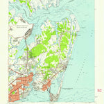 United States Geological Survey Hampton, VA (1955, 24000-Scale) digital map