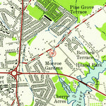 United States Geological Survey Hampton, VA (1955, 24000-Scale) digital map