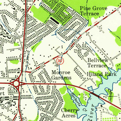 United States Geological Survey Hampton, VA (1955, 24000-Scale) digital map