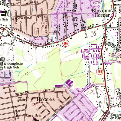 United States Geological Survey Hampton, VA (1965, 24000-Scale) digital map