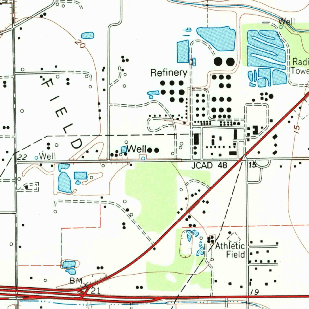 Hamshire, TX (1994, 24000-Scale) Map by United States Geological Survey ...