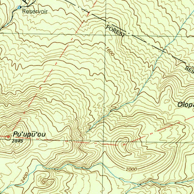 United States Geological Survey Hana, HI (1992, 24000-Scale) digital map