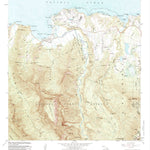 United States Geological Survey Hanalei, HI (1983, 24000-Scale) digital map