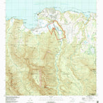 United States Geological Survey Hanalei, HI (1996, 24000-Scale) digital map