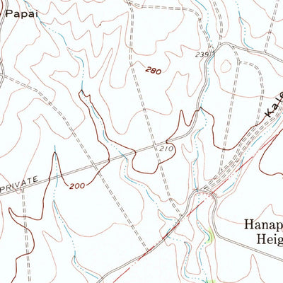 United States Geological Survey Hanapepe, HI (1963, 24000-Scale) digital map