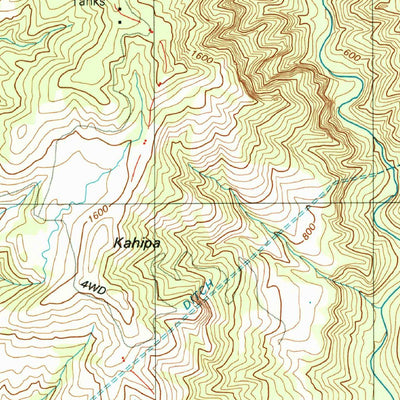 United States Geological Survey Hanapepe, HI (1996, 24000-Scale) digital map