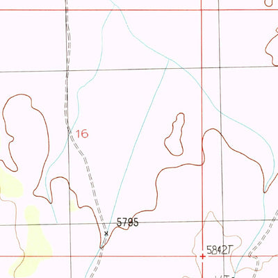 United States Geological Survey Hancock Knolls, AZ (1988, 24000-Scale) digital map