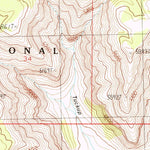 United States Geological Survey Hancock Knolls, AZ (1988, 24000-Scale) digital map