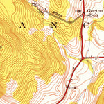 United States Geological Survey Hancock, MA-NY (1944, 24000-Scale) digital map